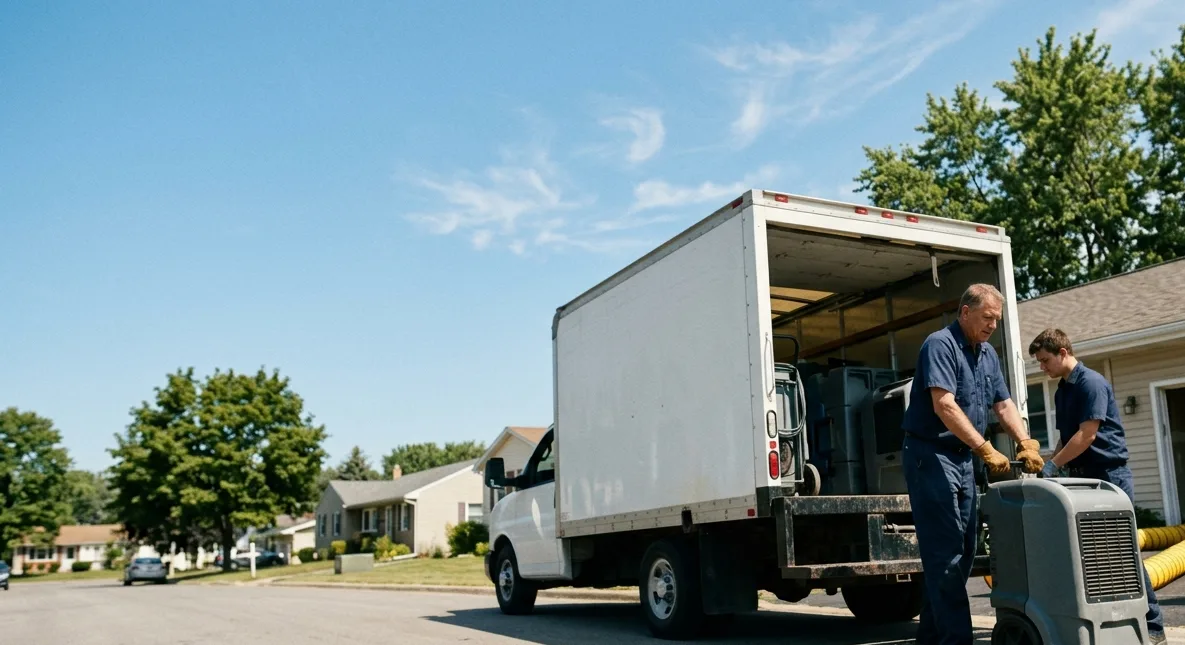 Water Damage Cleanup in Pleasant Lake, MI near me